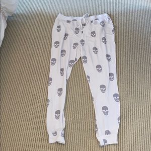 Skull pajama pants